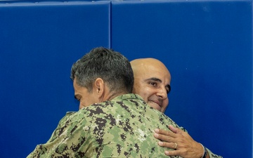 Master Chief Petty Officer Jans Valdespou Assumes Duties as NSA Souda Bay's Command Master Chief