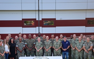 Naval School of Music holds change of command ceremony
