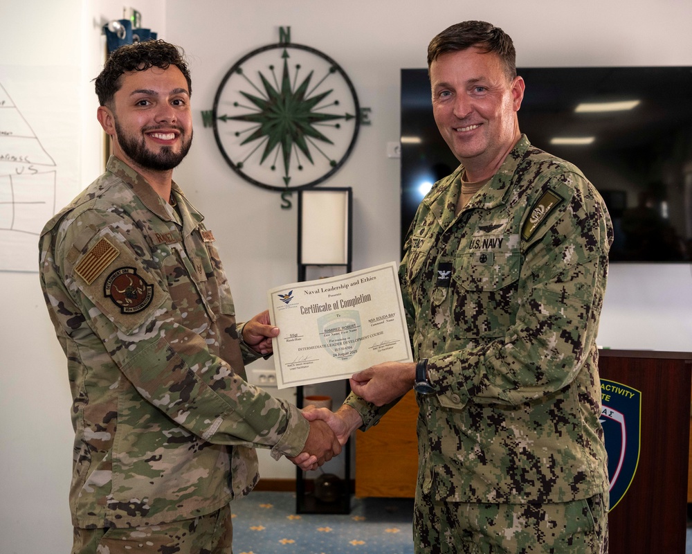 August ILDC Graduation Onboard NSA Souda Bay