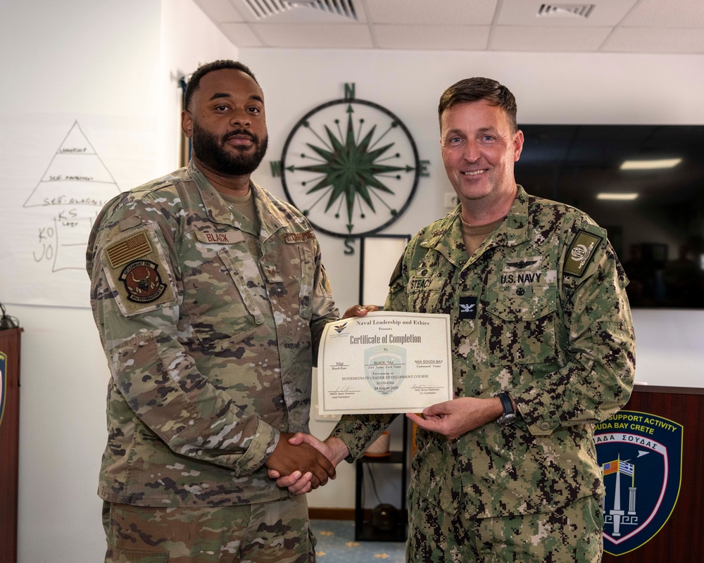 August ILDC Graduation Onboard NSA Souda Bay