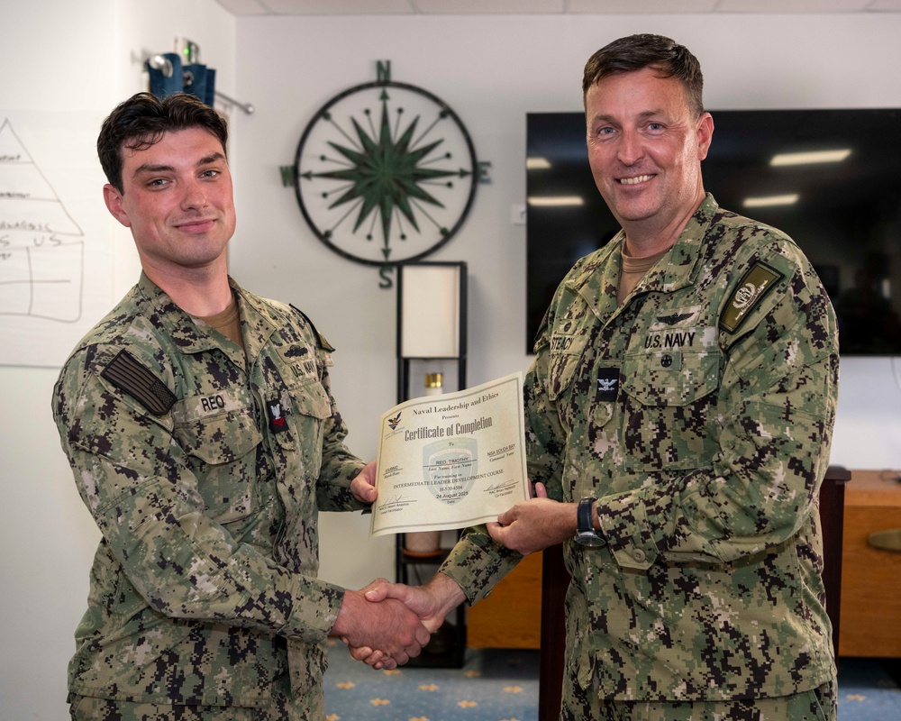 August ILDC Graduation Onboard NSA Souda Bay
