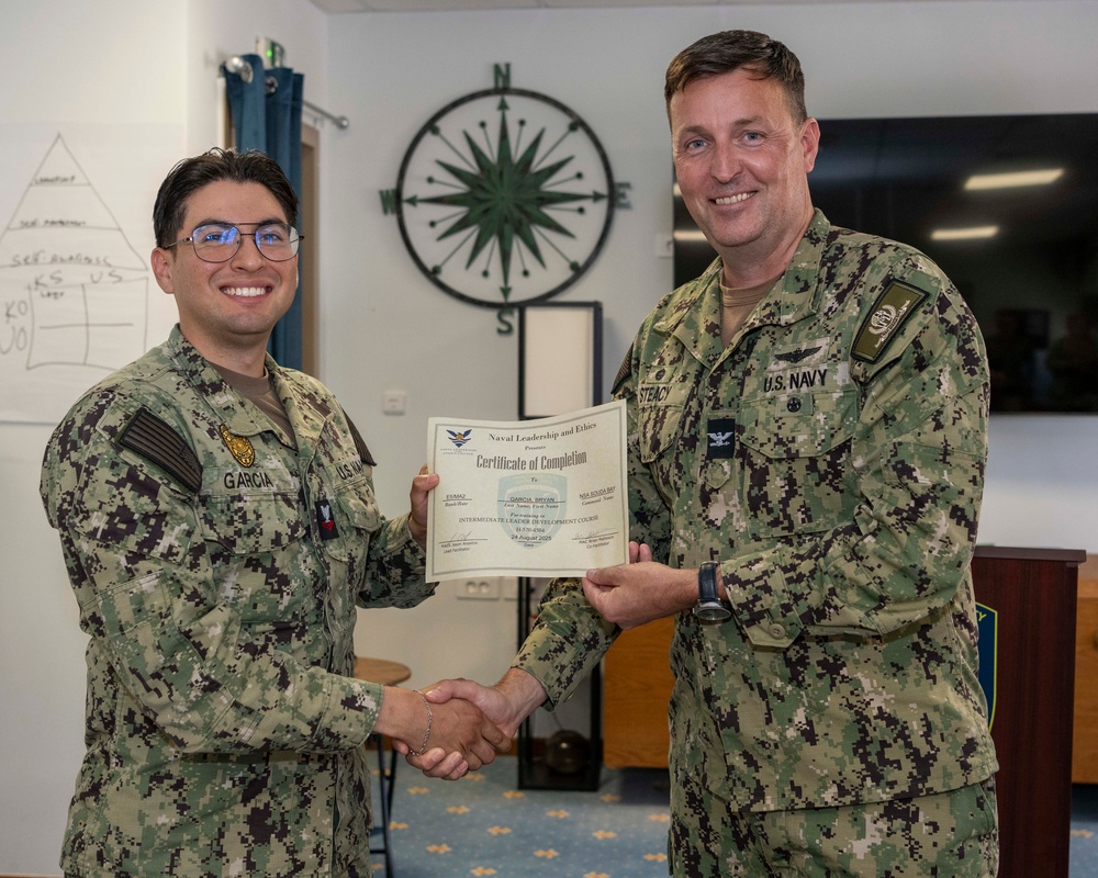August ILDC Graduation Onboard NSA Souda Bay