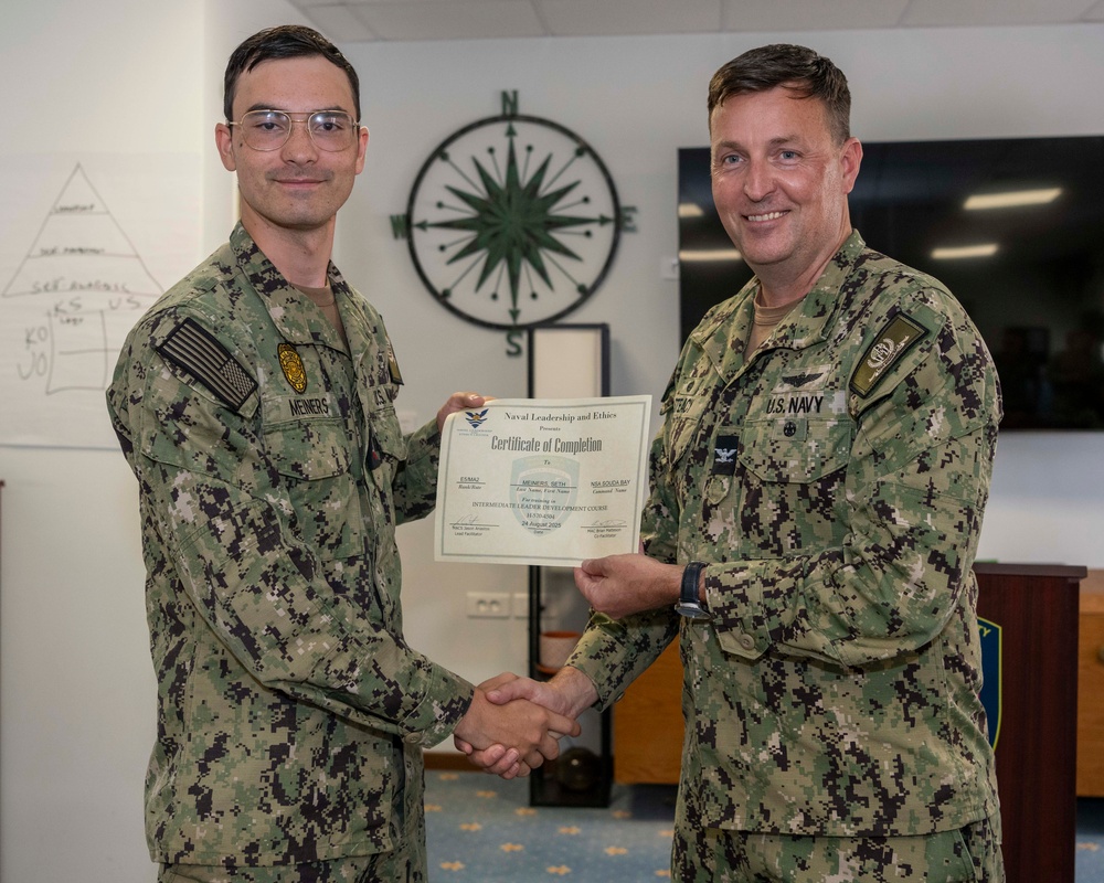 August ILDC Graduation Onboard NSA Souda Bay