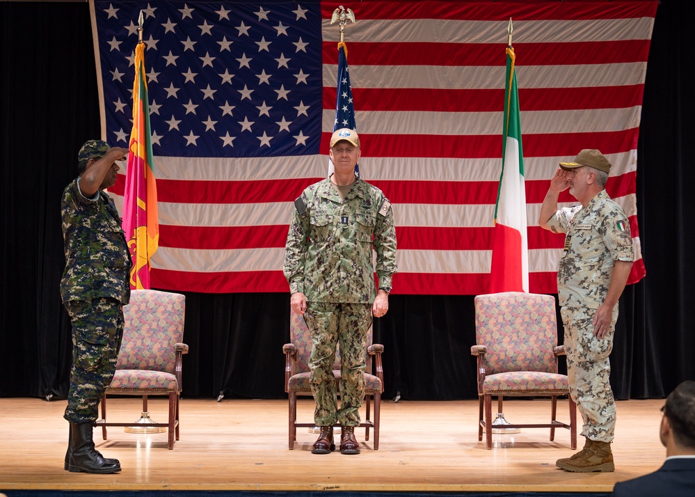 Italy Assumes Command of Combined Maritime Forces’ Multinational Maritime Training Task Force