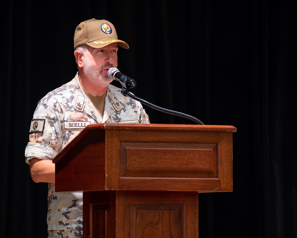 Italy Assumes Command of Combined Maritime Forces’ Multinational Maritime Training Task Force