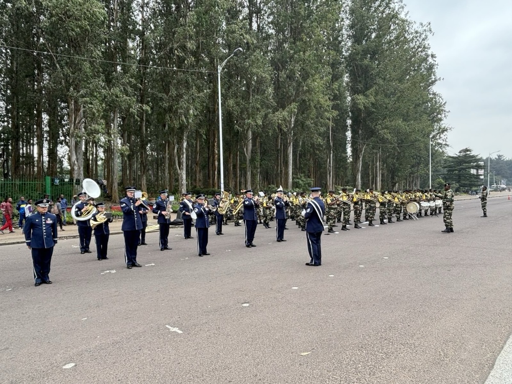 USAFE-AFAFRICA Band Republic of the Congo Independence Day Parade