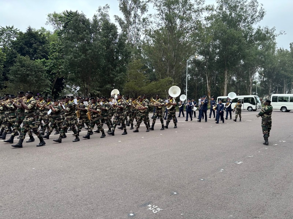 USAFE-AFAFRICA Band Republic of the Congo Independence Day Parade