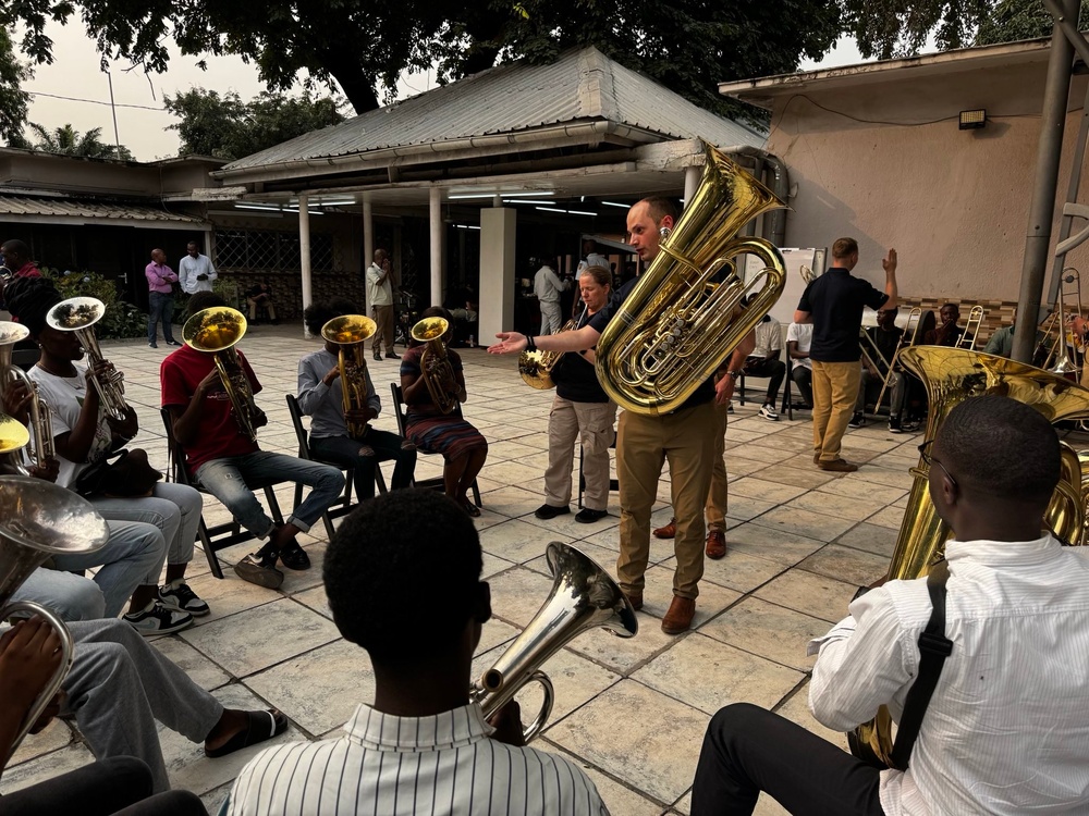 USAFE-AFAFRICA Band Republic of the Congo Workshop