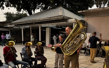 USAFE-AFAFRICA Band Republic of the Congo Workshop