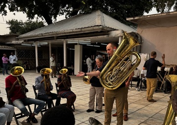 USAFE-AFAFRICA Band Republic of the Congo Workshop