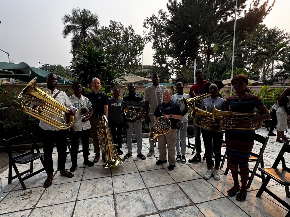 USAFE-AFAFRICA Band Republic of the Congo Workshop