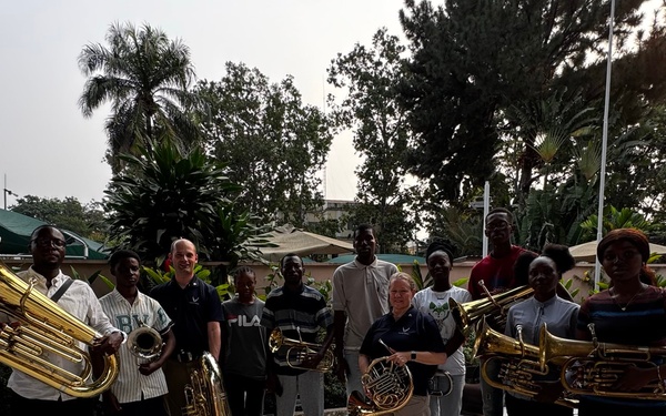 USAFE-AFAFRICA Band Republic of the Congo Workshop