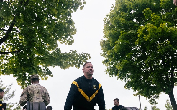 Task Force Saber Soldiers Train for EIB and ESB at Grafenwoehr