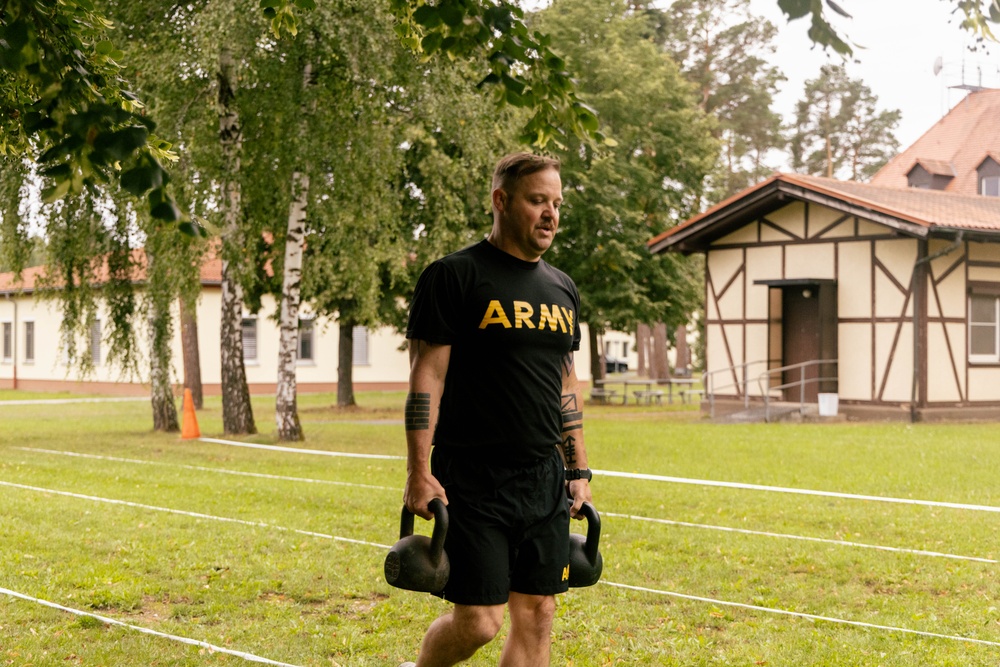Task Force Saber Soldiers Train for EIB and ESB at Grafenwoehr