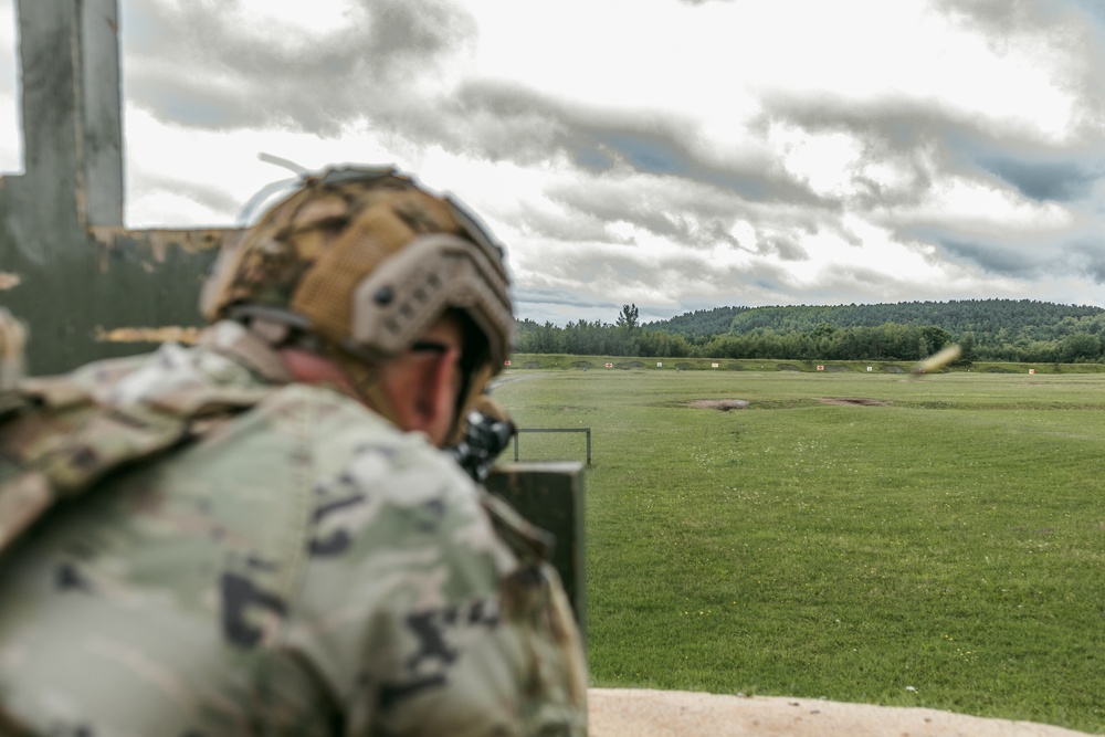 Task Force Saber Soldiers Train for EIB and ESB at Grafenwoehr