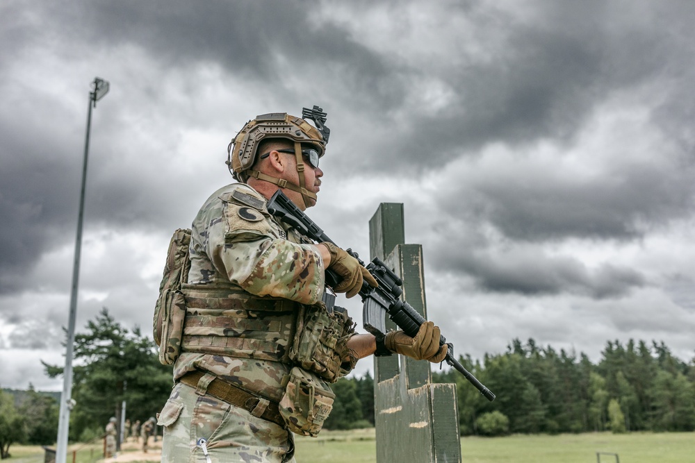 Task Force Saber Soldiers Train for EIB and ESB at Grafenwoehr