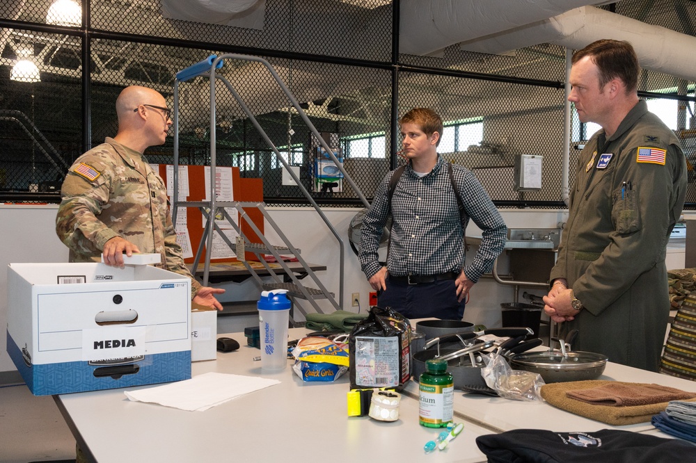 Foreign policy fellow Adam DuBard visits Dover AFB