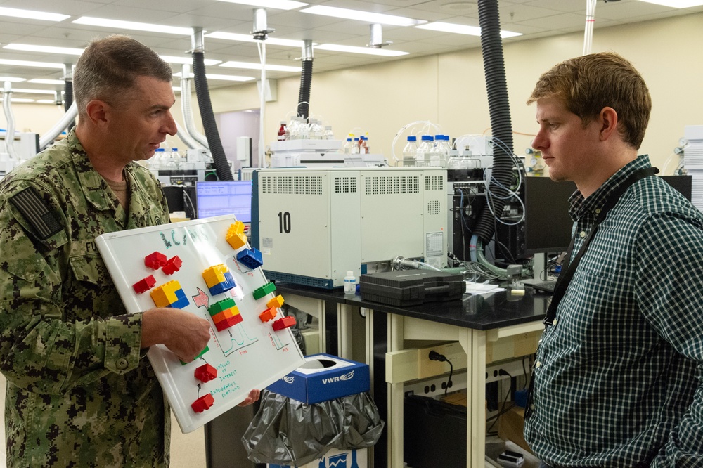 Foreign policy fellow Adam DuBard visits Dover AFB