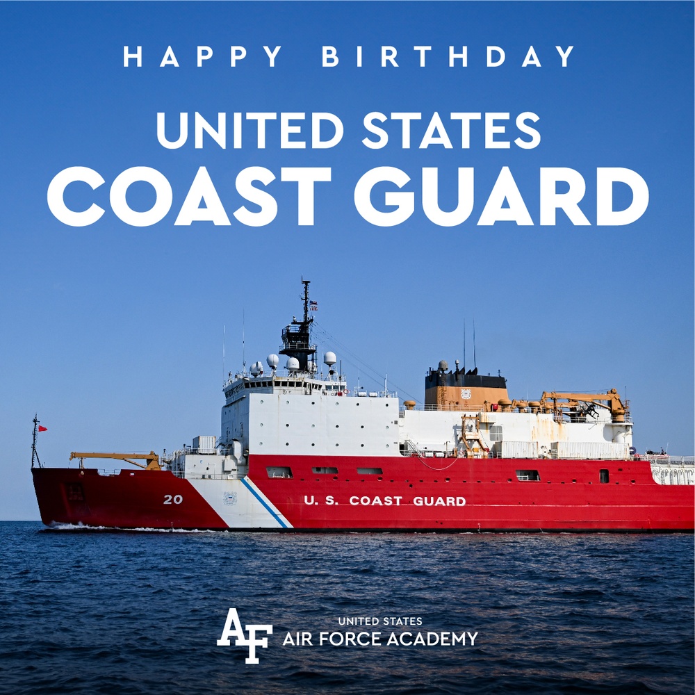 Cost Guard Birthday Graphic