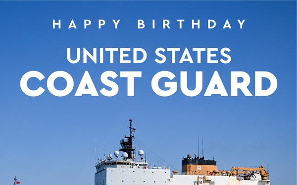 Cost Guard Birthday Graphic