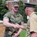 Gen. Smith recognizes Barracks Marines