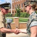 Gen. Smith recognizes Barracks Marines