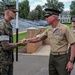 Gen. Smith recognizes Barracks Marines