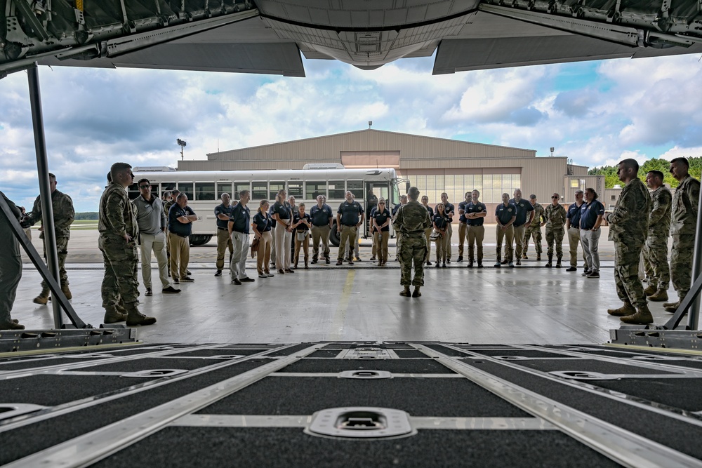 Dobbins civic leaders tour YARS Dobbins civic leaders tour YARS