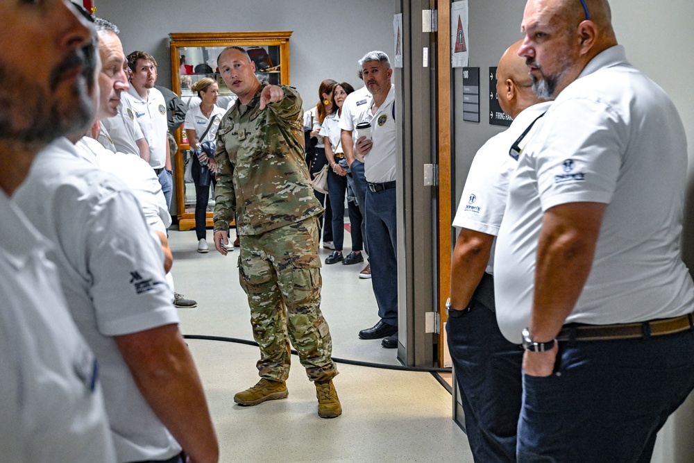 Dobbins civic leaders tour YARS Dobbins civic leaders tour YARS