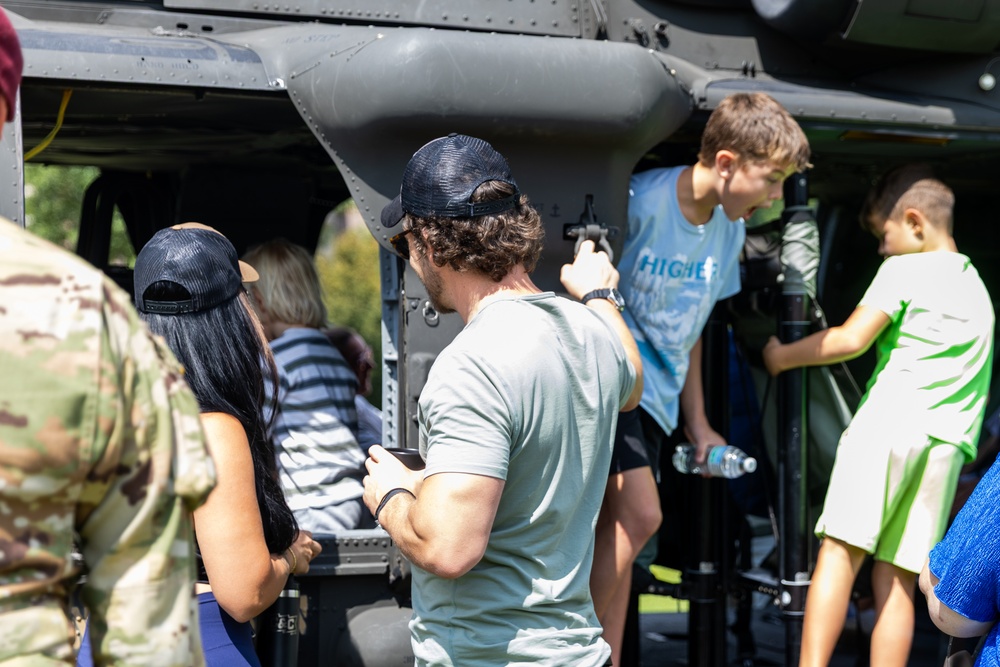 The 82nd CAB celebrated National Airborne Day with the local community