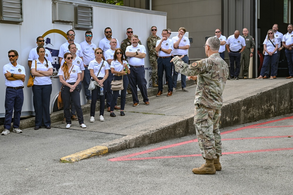 Dobbins civic leaders tour YARS Dobbins civic leaders tour YARS