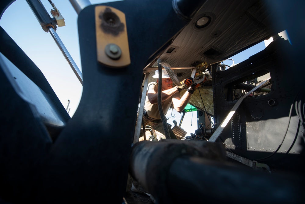 Logistics Airmen Handle Legacy Aircraft Transfer
