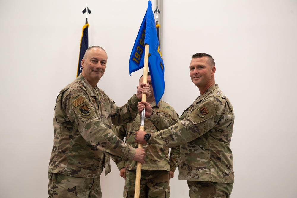 193rd SOW Detachment 1 welcomes new commander