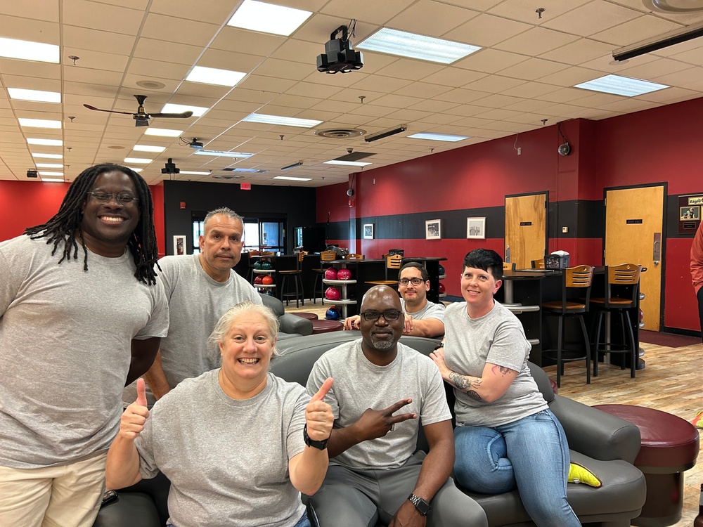 DLA Energy builds connections through bowling during symposium