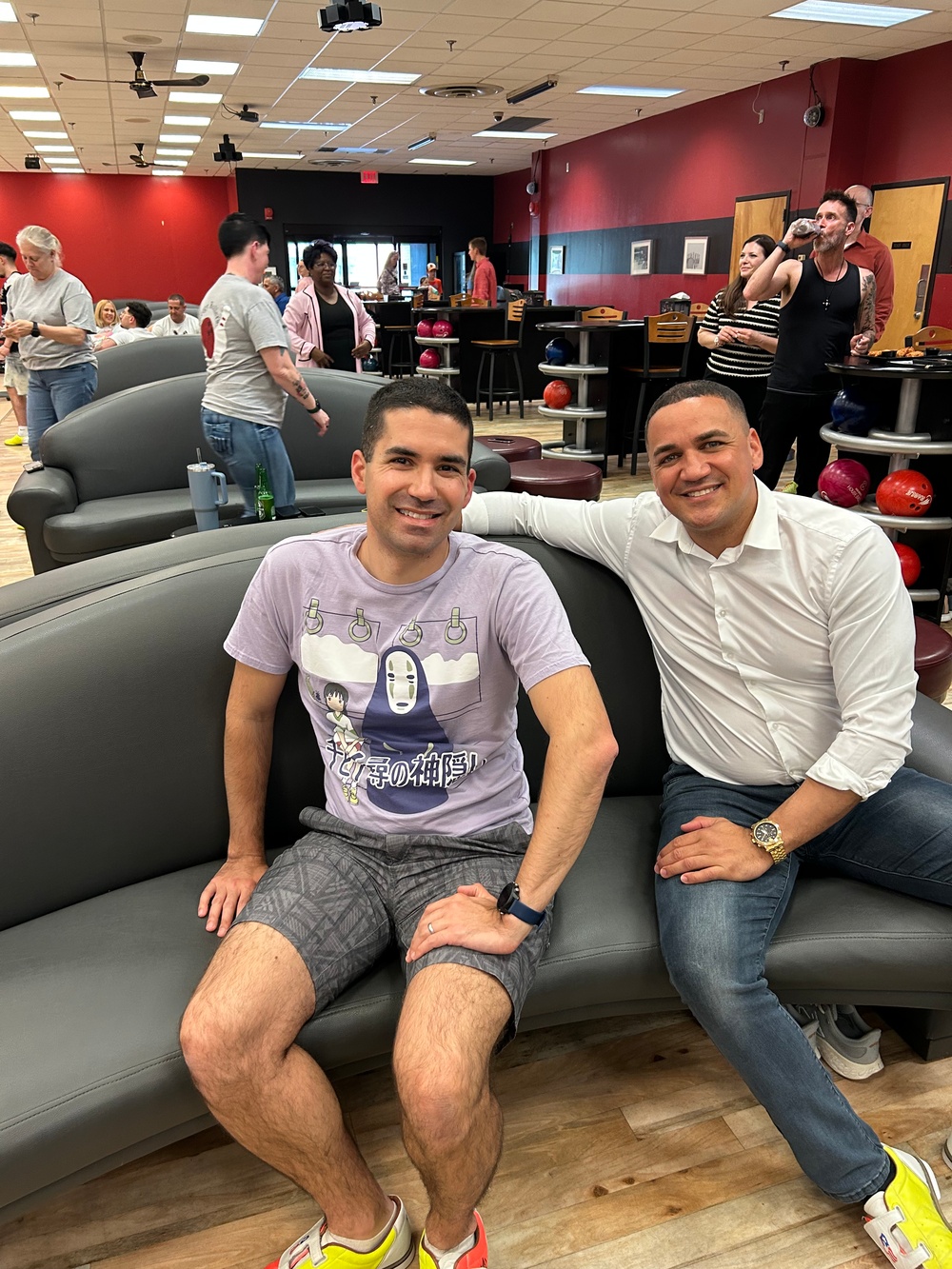 DLA Energy builds connections through bowling during symposium