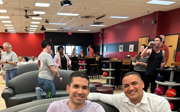 DLA Energy builds connections through bowling during symposium