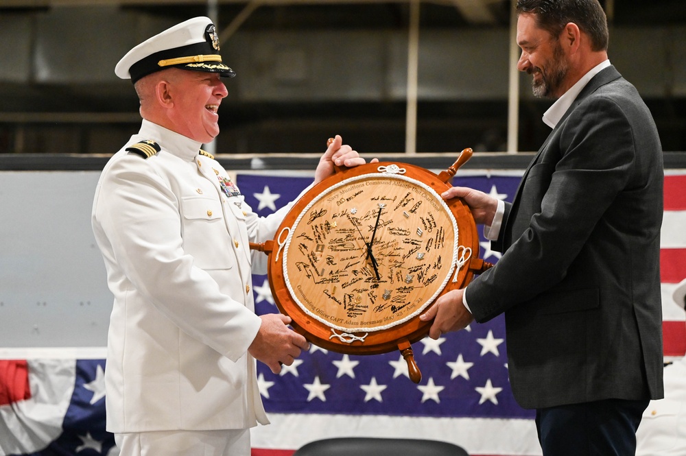 JB CHS Naval Munitions Command Atlantic Unit Charleston Change of Command Ceremony