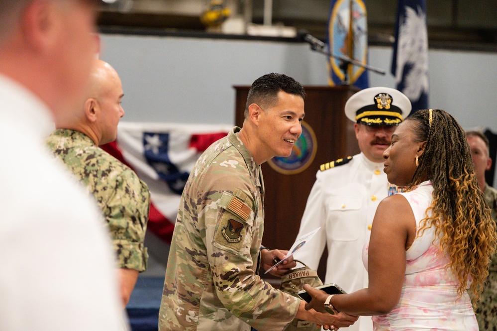 JB CHS Naval Munitions Command Atlantic Unit Charleston Change of Command Ceremony