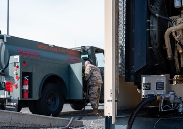 Fairchild conducts a no-notice power outage exercise