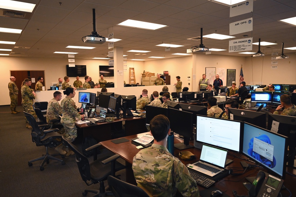 Fairchild conducts a no-notice power outage exercise