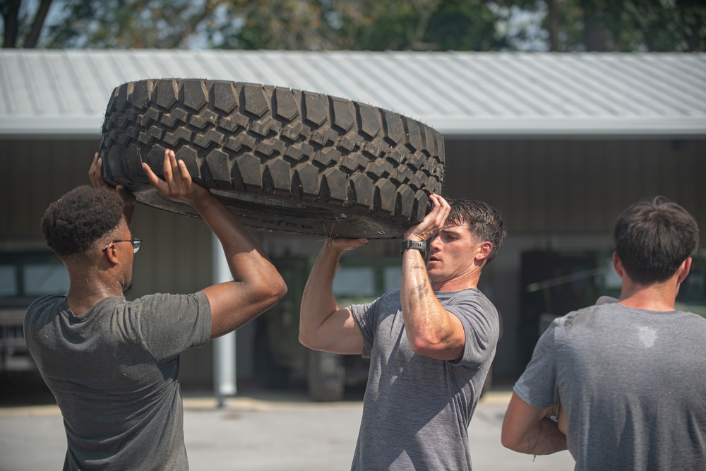 TACP recruits prepare for training