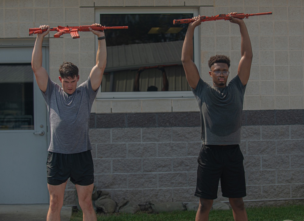 TACP recruits prepare for training