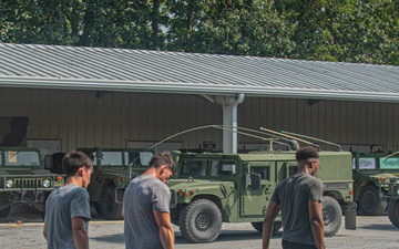 TACP recruits prepare for training
