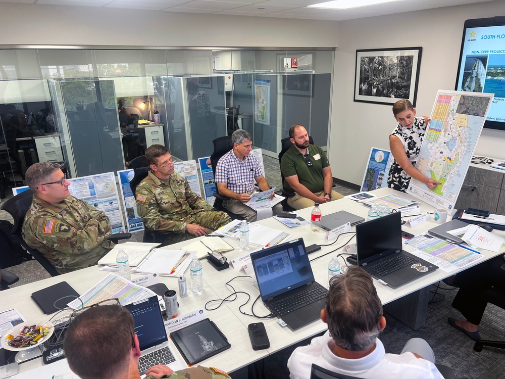 South Atlantic Division commander leaves Jacksonville District in sync with District's 'people and projects'