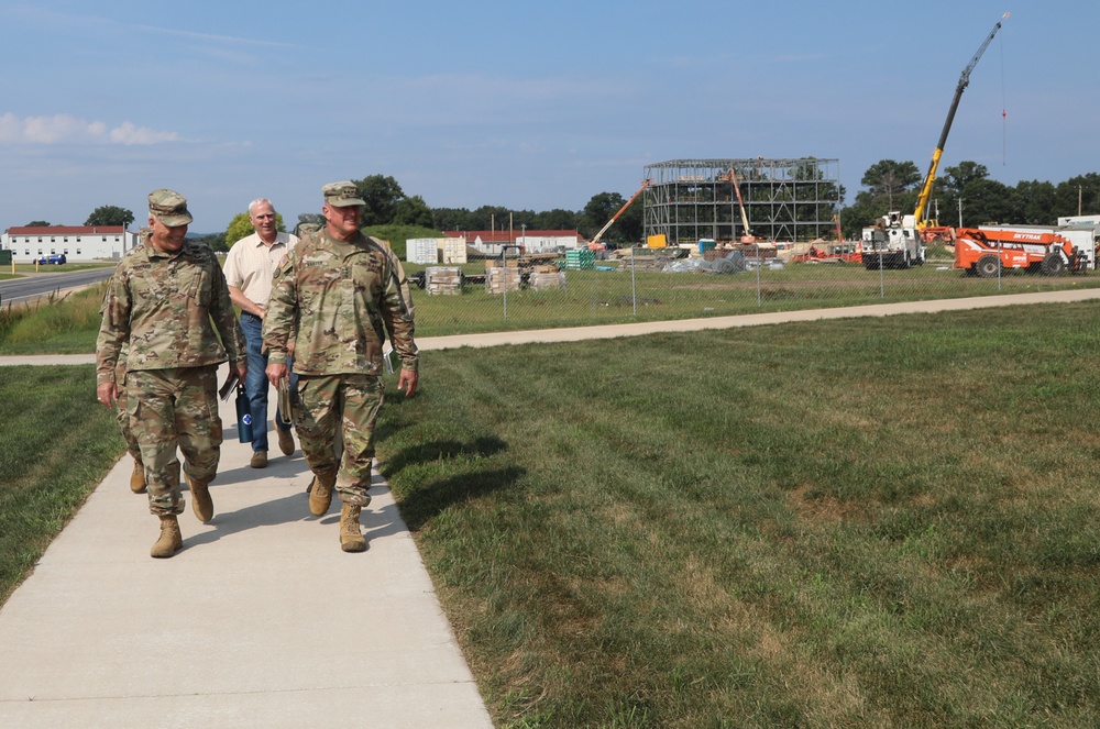 Chief of Army Reserve Receives Brief on Fort McCoy Modernization