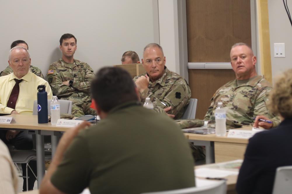 Chief of Army Reserve Receives Brief on Fort McCoy Modernization