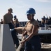 USS Fort Lauderdale Departs Yorktown after Ammo Onload