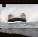 USS San Antonio (LPD 17) conducts LCAC operations during Marine onload