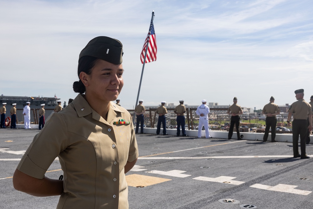 USS San Antonio (LPD 17) leaves Naval Station Norfolk to begin their regularly-scheduled deployment
