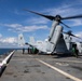 USS San Antonio (LPD 17) conducts flight operations while underway